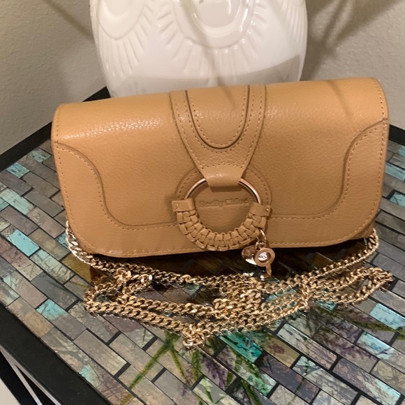 New Without SeeTag by Chloe  Hana Large Leather Wallet on a Chain - Picture 12 of 17